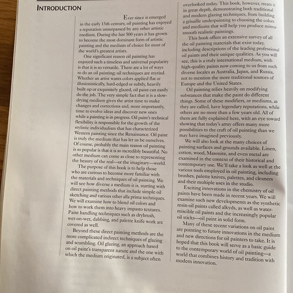 THE OIL PAINTING BOOK - Materials and Techniques for Today’s Artist  Bil… - Picture 8 of 10